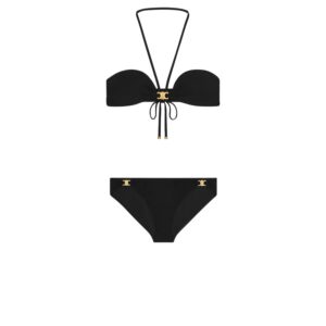 Celine Triomphe Balconette Bikini Black For Women RZ00C152C.38NO