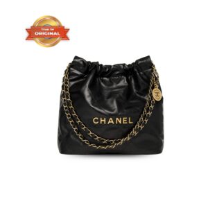 Chanel 22 Small Handbag Black For Women 37cm/14.4in AS3260 B08037 94305