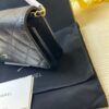 Chanel CO-CO Classic Wallet On Chain 19cm/7.5in Gold Toned Hardware For Women Black - Image 3