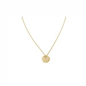 Chanel Bouton De Camélia Necklace Yellow Gold For Women J12037