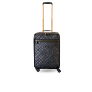 Chanel Classic CC Logo Suitcase Black 20.4in/52cm