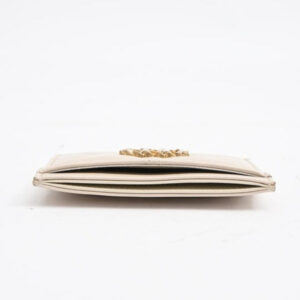 Alternative view of Chanel CO-CO 19 Card Holder Wallet Beige Gold Toned Hardware For Women 11cm/4.3in