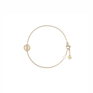 Chanel Coco Bracelet Beige Gold For Women J12368