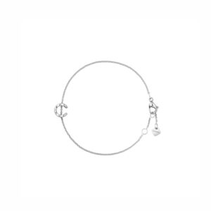 Chanel Coco Bracelet White Gold For Women J12366