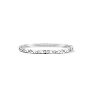 Chanel Coco Crush Bracelet White Gold For Women J12328