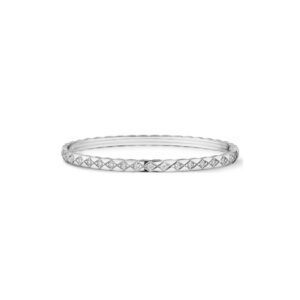 Chanel Coco Crush Bracelet White Gold For Women J12809