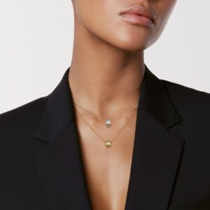 Alternative view of Chanel Coco Crush Necklace White Gold For Women J12307