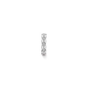 Chanel Coco Crush Single Earring White Gold For Women J12154