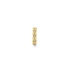 Chanel Coco Crush Single Earring Yellow Gold For Women J12156
