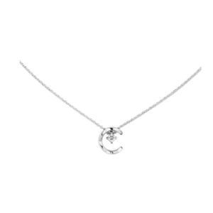 Chanel Coco Necklace White Gold For Women J12104