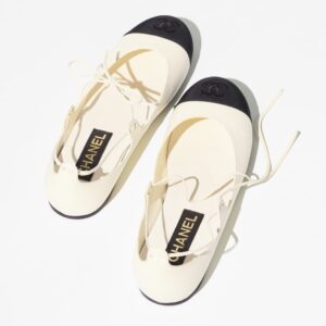 Alternative view of Chanel Emblematic Codes Mary Janes Ivory/Black For Women G46324-B19725-NAERC