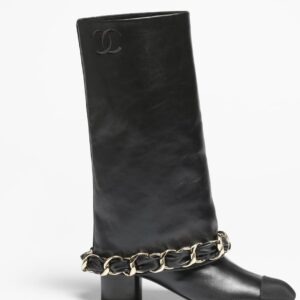 Alternative view of Chanel High Boots Black 50mm For Women - G46677-B21755-94305