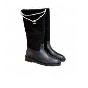 Chanel High Boots Black For Women G46710 B21617 94305