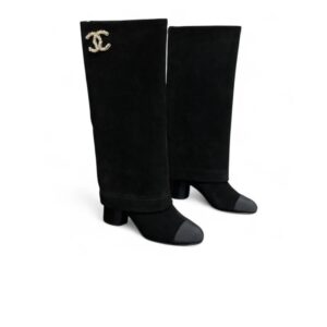 Chanel High Boots Black For Women G46678 B21596 94305