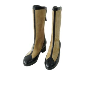 Chanel High End Handicraft Knee Boots Camel For Women