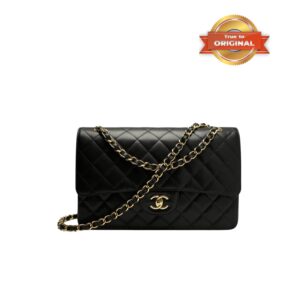 Alternative view of Chanel Large Classic Handbag Black For Women 30cm/11.7in A58600 Y01864 C3906
