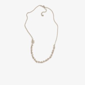 Chanel Long Necklace Gold Crystal For Women - ABG295-B21819-U3377