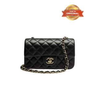 Alternative view of Chanel Mini Classic Handbag Black For Women 7.8in/20cm A69900 Y04059 94305