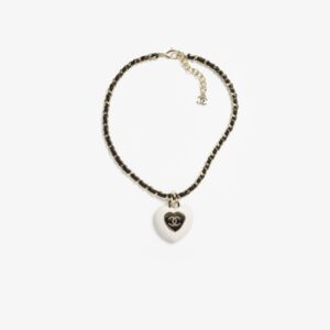 Chanel Long Necklace Gold Crystal For Women - ABG317-B21905-U3497