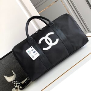 Alternative view of Chanel Novelty Boston Travel Bag Black For Women 17.7in/45cm