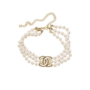 Chanel Pearl Choker For Women ABE564 B18611 NAANF