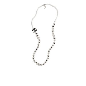 Chanel Pearl Long Necklace For Women ABF367-B19977-NAFTS