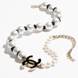 Alternative view of Chanel Pearl Necklace Gold-Toned For Women ABF365-B19977-NAFTS