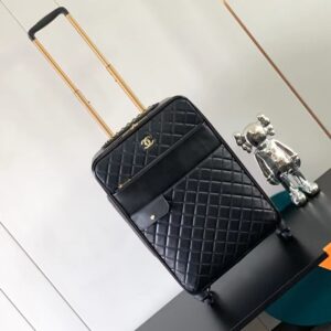 Alternative view of Chanel Quilted Suitcase Black For Women 19.7in/50cm