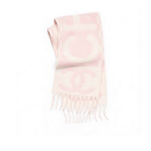 Chanel Scarf Light Pink/White For Women 70.9in/180cm AAB478-B22311-U4447