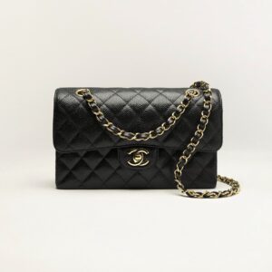 Alternative view of Chanel Classic Small Crossbody Bag 9.1in/ 23cm Black Gold Hardware For Women A01113 Y01864 C3906