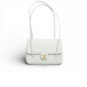 Chanel Flap Bag Small Shoulder 8.7in/ 22cm Light Green Gold Hardware For Women AS6130-B23483-U6544