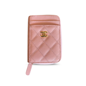 Chanel Zipped Coin Purse Pink Bag For Women 10.9cm/4.3in AP1650 Y33352 NI687