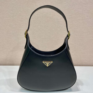 Alternative view of Prada Cleo Brushed Shoulder Bag In Black For Women10.6 in / 27 cm