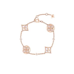 Louis Vuitton Color Blossom BB Star And Sun Multi-Motif Bracelet Pink-Toned For Women QA5120