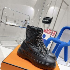 Alternative view of Hermes Fresh Ankle Boots Black For Women 1.8in/4.5cm