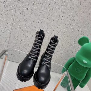 Alternative view of Hermes Bridge Ankle Boots Black For Women H202130Z Y4385