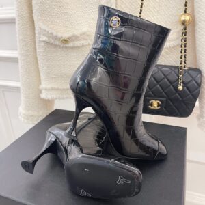 Chanel Women's Short Boots Black For Women