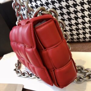 Alternative view of Bottega Veneta Chain Cassette Red, For Women, Women’s Bags 10.2in/26cm