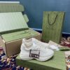 Gucci Men's Rhyton Sneakers With Logo 1921 Gucci White Ivory For Men ‎684896 DRW00 9522