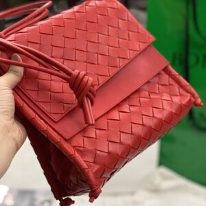 Alternative view of Bottega Veneta Backpack Red, For Women, Women's Bags 8.9in/22.5cm