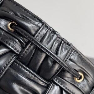 Alternative view of Bottega Veneta Small Cassette Bucket Bag Black, For Women, Women's Bags 7.1in/18cm 717187V2FY38425