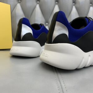 Alternative view of Fendi Force Low Tops Sneakers Blue/Grey For Men