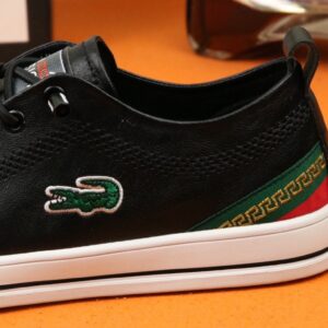 Alternative view of Gucci Men's Sneaker Loafer With Embroidered Crocodile Black For Men