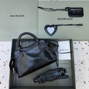 Alternative view of Balenciaga Neo Cagole XS Handbag In Black, For Women, Women's Bags 10.2in/26cm 700940210B01000