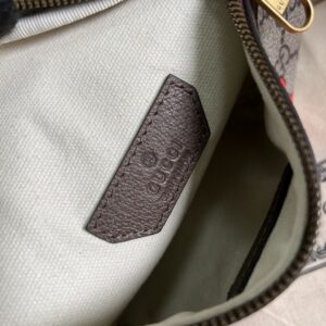 Alternative view of Gucci Belt Bag With Interlocking G Beige And Ebony GG Supreme Canvas For Women 9.1in/23cm 682933 92THG 8563