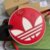 Gucci x Adidas Ophidia Shoulder Bag Red For Women, Women's Bags 8.6in/22cm GG 702626 DJ24T 6484 - Image 6