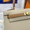 Hermes Kelly 25 Sellier Epsom Etoupe/Brown Bag For Women, Women's Handbags, Shoulder Bags 10in/25cm - Image 5