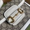 Gucci Horsebit 1955 GG Mini Bag White For Women, Women's Bags 8in/21cm GG - Image 3