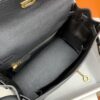 Hermes Kelly 25 Retourne Togo Black Bag For Women, Women's Handbags, Shoulder Bags 10in/25cm - Image 5