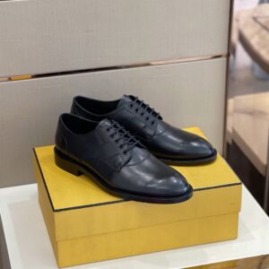 Fendi Force Matte Black Shoes For Men